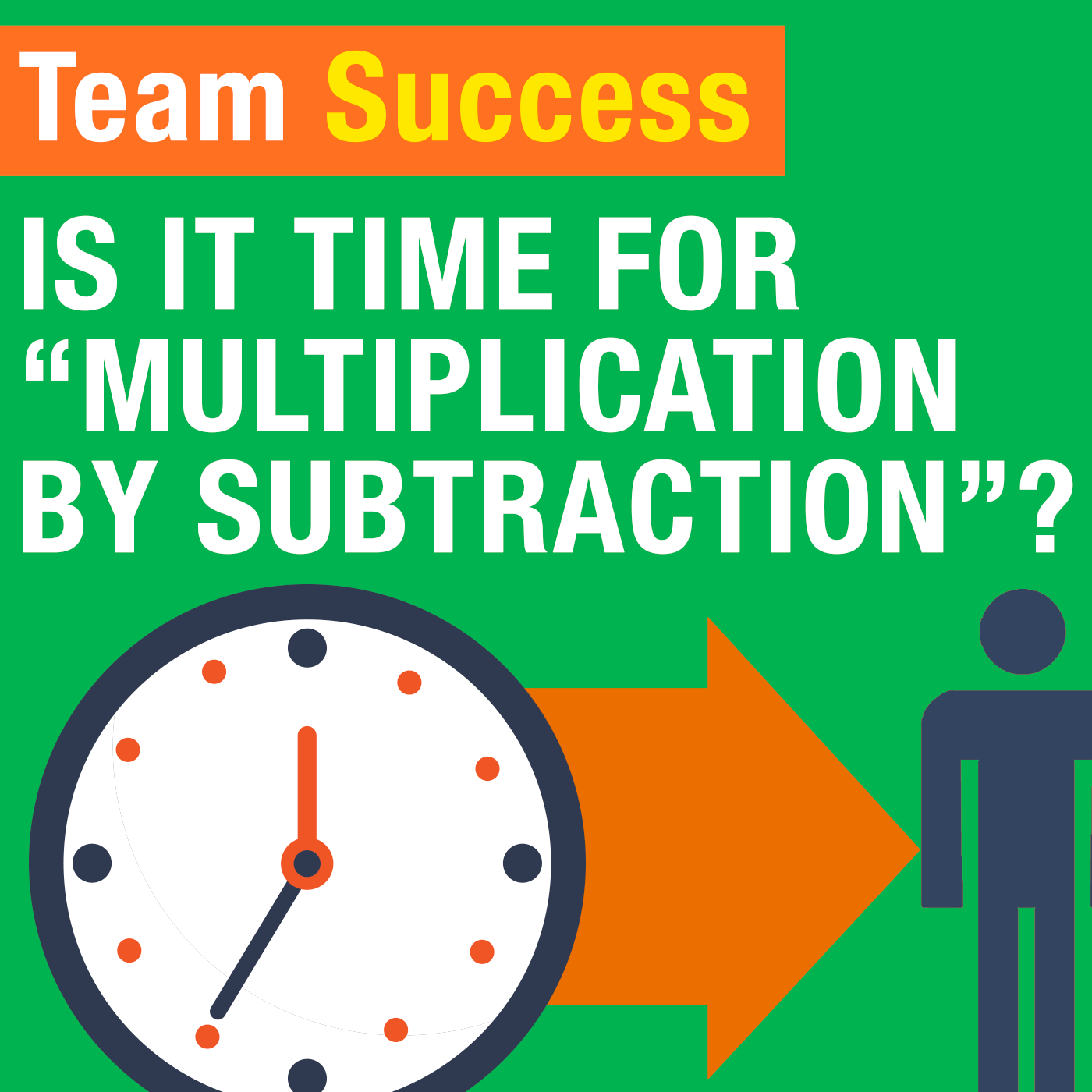 Is It Time For “Multiplication By Subtraction”?