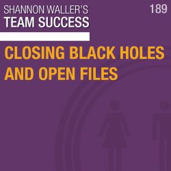 Closing Black Holes And Open Files