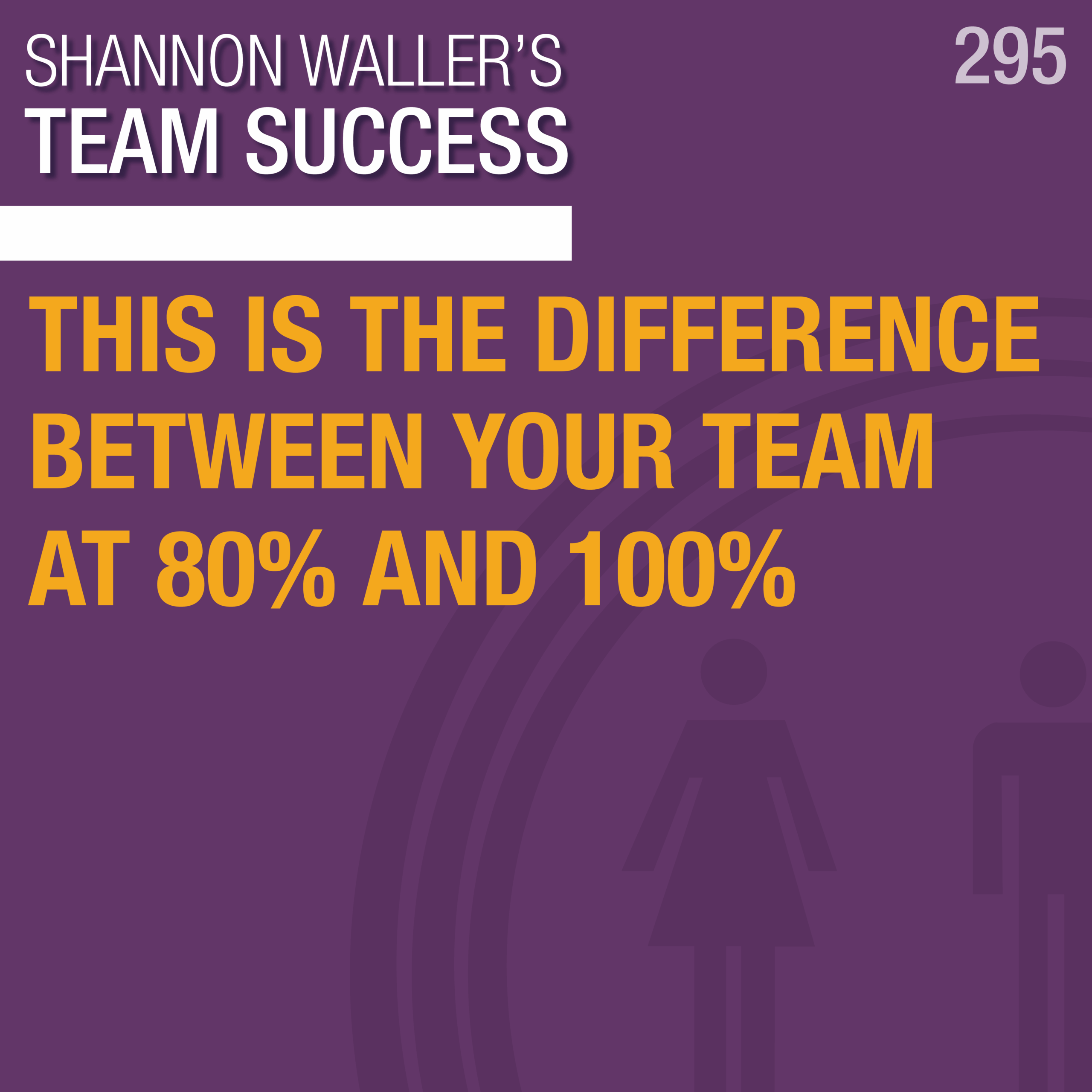 This Is The Difference Between Your Team At 80% And 100%